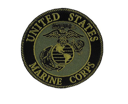 Patch Toppa Logo Marines USMC Semper Fidelis Verde U.S. Army