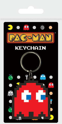 Portachiavi gommato Videogame Pac-Man Fantasmino