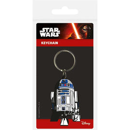 Portachiavi gommato Robot R2D2 Star Wars