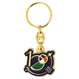 Portachiavi in metallo smaltato Centenario Aeronautica Militare