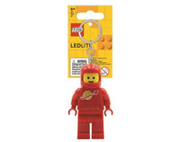 Portachiavi luminoso LEGO Led Astronauta Rosso 8 cm