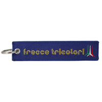 Portachiavi ricamato Frecce Tricolori Aeronautica Militare