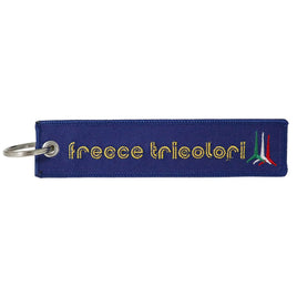 Portachiavi ricamato Frecce Tricolori
