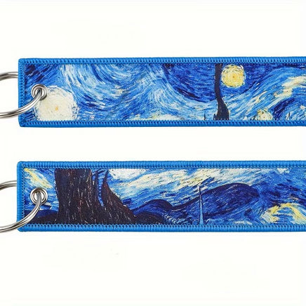 Portachiavi Pittore Vincent Van Gogh Notte Stellata