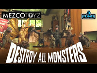 Action Figure 5 Points Mezco XL Godzilla Destroy Monster Set Round 2