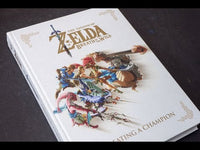 Libro Artbook Legend of Zelda Breath of the Wild Creating a Champion