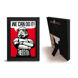 Quadretto Stormtrooper Star Wars We Can Do IT