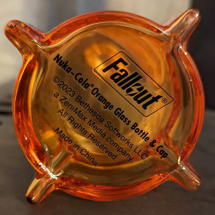 Replica Fallout Nuka Cola Orange Glass con 10 tappi
