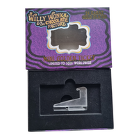 Mini Replica biglietto ticket della Fabbrica di Cioccolato di Willy Wonka