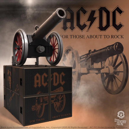 Replica Statua Cannone AC/DC Rock Ikonz On Tour "For Those About to Rock"