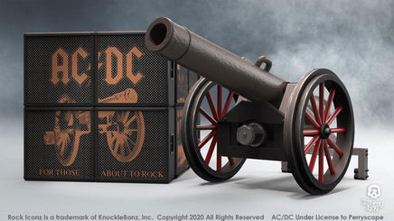 Replica Statua Cannone AC/DC Rock Ikonz On Tour "For Those About to Rock"