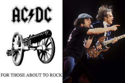 Replica Statua Cannone AC/DC Rock Ikonz On Tour "For Those About to Rock"