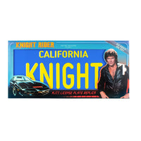 Replica Targa License Plate Supercar Kitt Knight Rider
