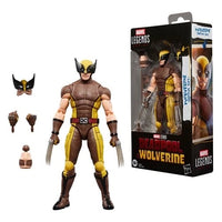 Action Figure Deadpool And Wolverine Brown Suit Marvel Legends Hasbro