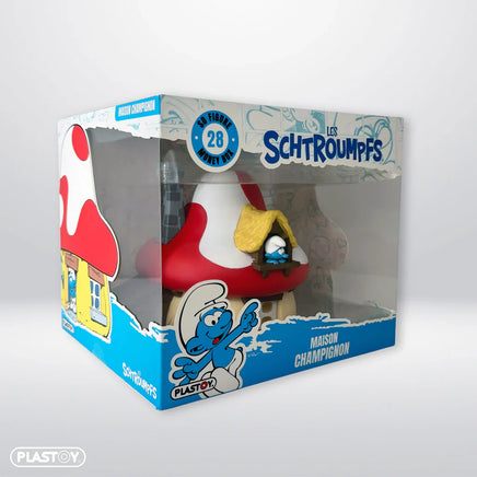 Salvadanaio Money Bank Puffi The Smurfs Mushroom House
