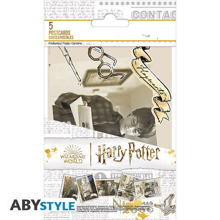 Set 5 Cartoline Harry Potter Story