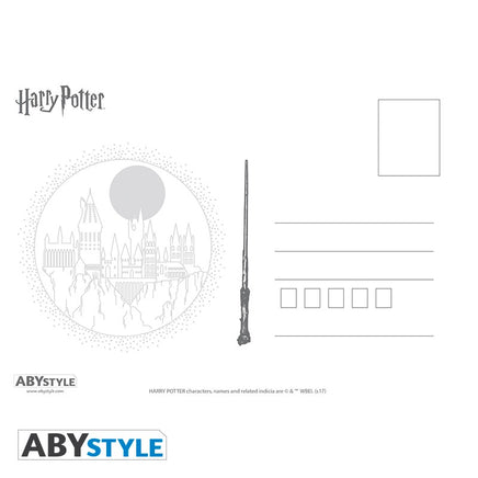 Set 5 Cartoline Casate Hogwarts Harry Potter