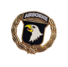 Spilla in metallo smaltato 101ª Divisione Aviotrasportata Airborne US Army