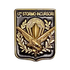 Spilla in metallo smaltato 17° Stormo Incursori Aeronautica Militare