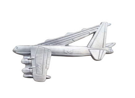 Spilla in metallo brunito Bombardiere B-52 Stratofortress USAF