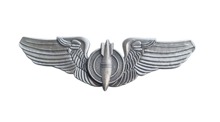 Spilla in metallo Bombardiere US Air Force Aeronautica Militare Americana RARA