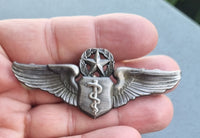 Spilla in metallo Chirurgo di Volo US Air Force Aeronautica Militare RARA