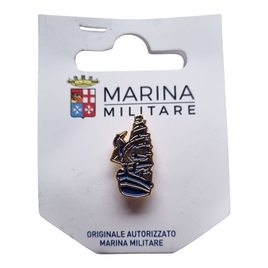 Spilla smaltata Nave Amerigo Vespucci Marina Militare