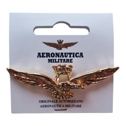 Spilla Aquila Turrita Pilota Aeronautica Militare
