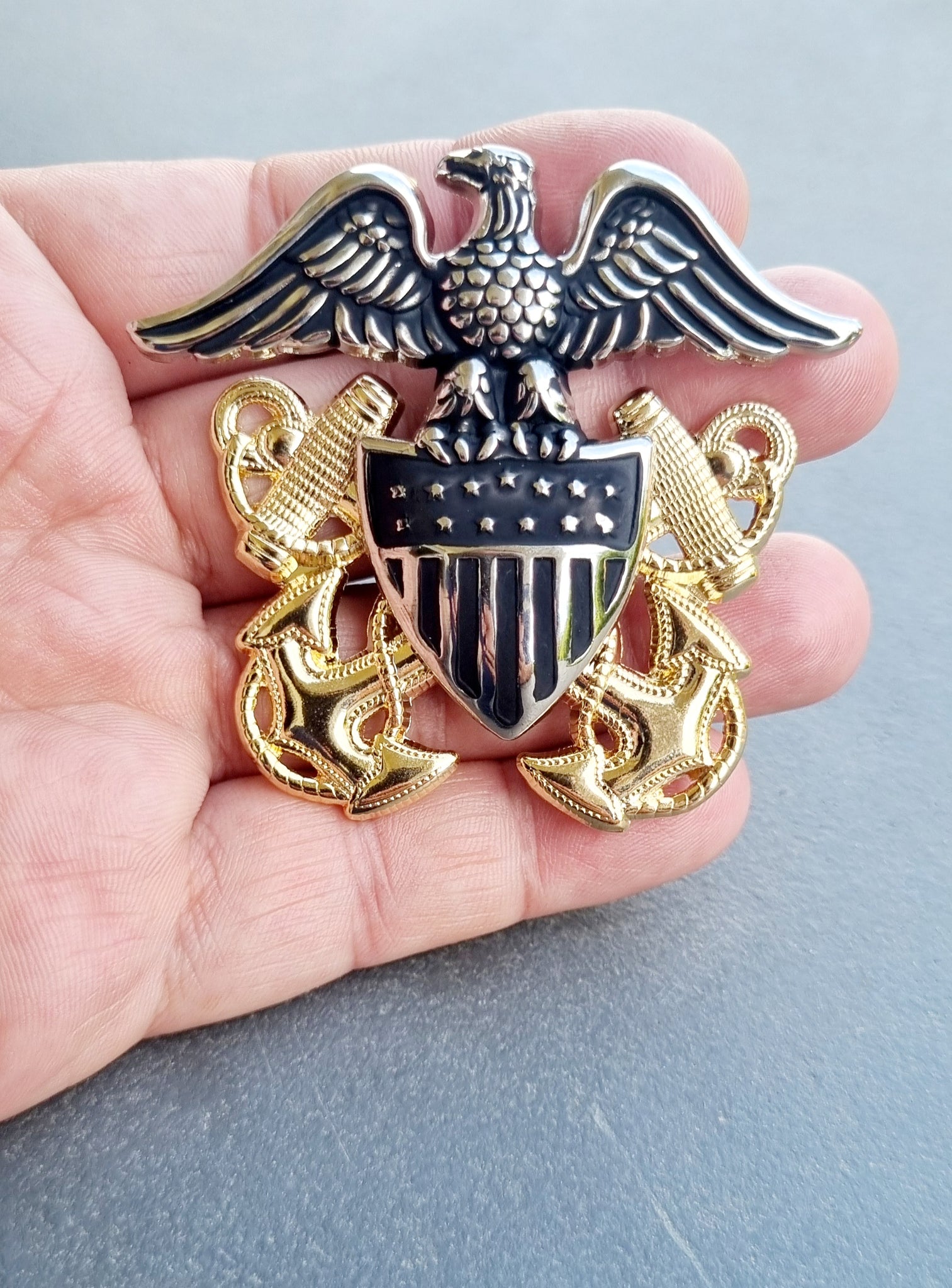 DISTINTIVO DA PETTO della Marina Militare COMSUBIN - PIN SPILLA DISTINTIVO DA PETTO della Marina Militare COMSUBIN - PIN SPILLA