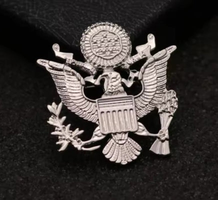 Spilla da balia da Ufficiale Esercito US Army Argentata