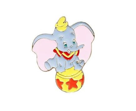 Spilla in metallo smaltato Dumbo