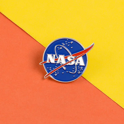 Spilla in metallo smaltato Nasa Space Shuttle
