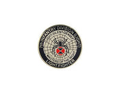 Spilla in metallo smaltato 7th Divisione Fanteria U.S. Army Light Fighter
