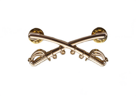 Spilla in metallo smaltato Prima Divisione Cavalleria U.S. Army Apocalypse Now