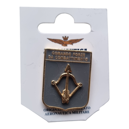 Spilla in metallo smaltato Comando Forze da Combattimento Aeronautica Militare