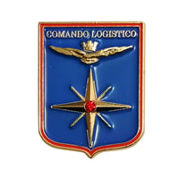Spilla in metallo smaltato Comando Logistico Aeronautica Militare