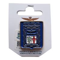 Spilla in metallo smaltato Squadra Aerea 1° Regione Aerea Aeronautica Militare