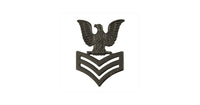 Spilla in metallo smaltato Sottufficiale Prima Classe U.S. Navy Marina Militare