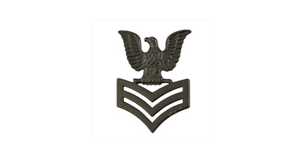 Spilla in metallo smaltato Sottufficiale Prima Classe U.S. Navy Marina Militare