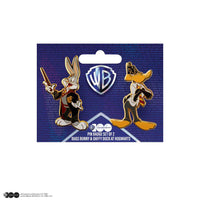 Set 2 Spille Smaltate Warner Bros Bugs Bunny Daffy Duck Hogwarts