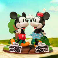 Set statuette diorama Mickey Mouse e Minnie Disney