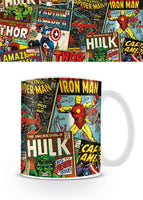 Tazza Mug Supereroi Marvel Vintage