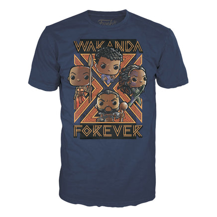 T-Shirt Marvel Black Panther Wakanda Forever Boxed Tee
