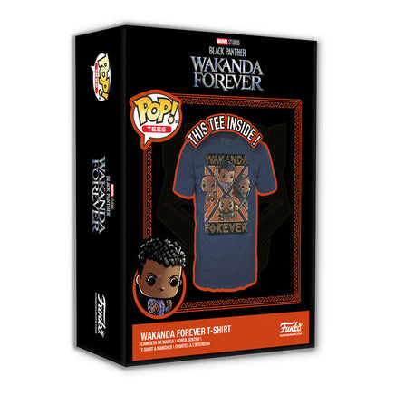 T-Shirt Marvel Black Panther Wakanda Forever Boxed Tee
