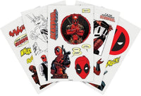 Set 29 Adesivi Stickers Marvel Deadpool