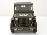 Modellino Jeep Willys U.S. Army 1945 Scala 1/18 Soft Top Version