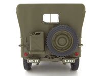 Modellino Jeep Willys U.S. Army 1945 Scala 1/18 Soft Top Version