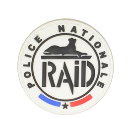 Police National Raid Rubber Patch