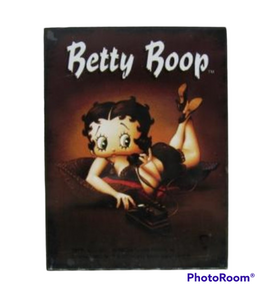 Betty Boop aluminum fridge magnet