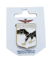 3 ° Stormo Aeronautica Militare enamelled metal pin